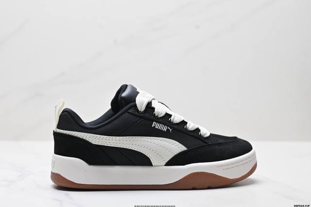 真标Puma年度王炸单品 Puma彪马Park Lifestyle Og 低帮 蕾哈娜联名面包鞋男女同款复古休闲 板鞋 货号:397495-01 尺码:36 3