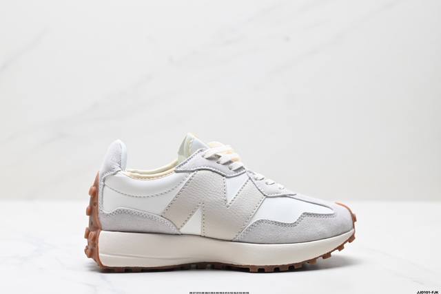 公司级New Balance Ms327 复古休闲运动慢跑鞋 以更纯粹的复古风格设计打造的全新造型 侧身还以解构设计 将 N 字标志以做旧压花样式呈现 官方货号