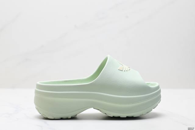 公司级Adidas Originals Adifom Stan Stan 舒适百搭 防滑防磨一字拖鞋 货号:Ji2610 尺码:36-45 Id:Dhd103-