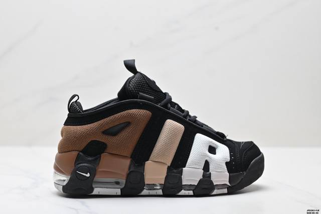 公司级耐克Nike Wmns Air More Uptempo Gs Barely Green 皮蓬初代系列经典高街百搭休闲运动文化篮球鞋美国队配色 货号:Fz