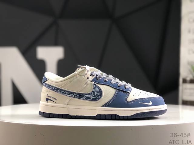 公司级带半码 耐克 Nike Dunk Low 周年高端定制 低帮休闲板鞋 定制鞋盒 大厂纯原品质出货 超高清洁度 皮料切割干净无任何毛边 细节完美 货号：Lw