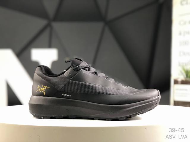 始祖鸟 加拿大户外服饰品牌 始祖鸟 Arc'teryx Sylan Gtx 快速防水系列增高越野徒步户外运动慢跑鞋 男鞋原楦原纸版开发版型 采用一体成型热熔网织