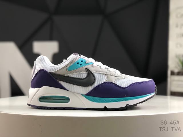真标带半码Nk Air Max Ivo 关联系列低帮气垫百搭休闲运动慢跑鞋 选用网眼鞋面 脚感舒适透气 鞋舌、鞋侧及后跟处饰有品牌标识 简约大气又时尚 采用经典
