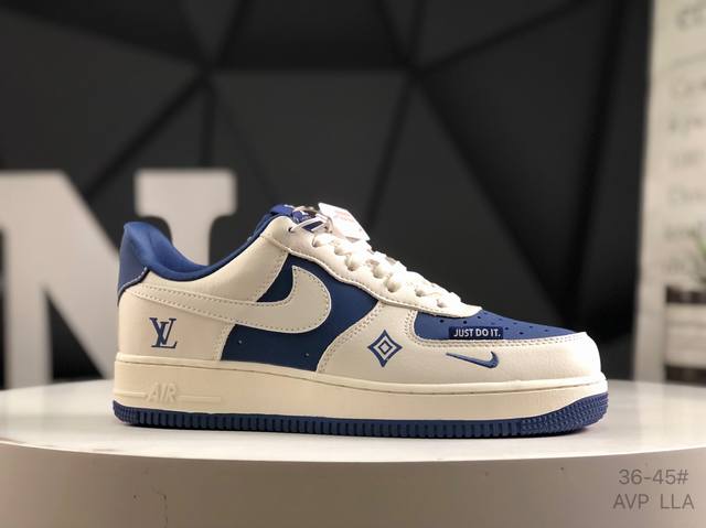 公司级带半码 耐克 Nike Air Force 1 '07 Low 空军一号 低帮 运动鞋 休闲鞋 折边针车 工艺难度大 原楦头原纸板 原装鞋盒 定制五金配件