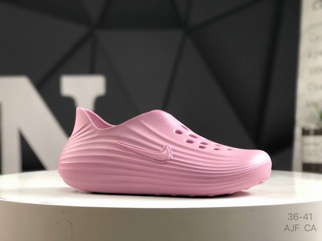 耐克 Nk Reactx Rejuven 8 新款夏季沙滩凉鞋 拖鞋 洞洞鞋 发泡一体大底 脚感十分舒适！ 货号：Hv5062-600 尺码：如图所示 Ajf