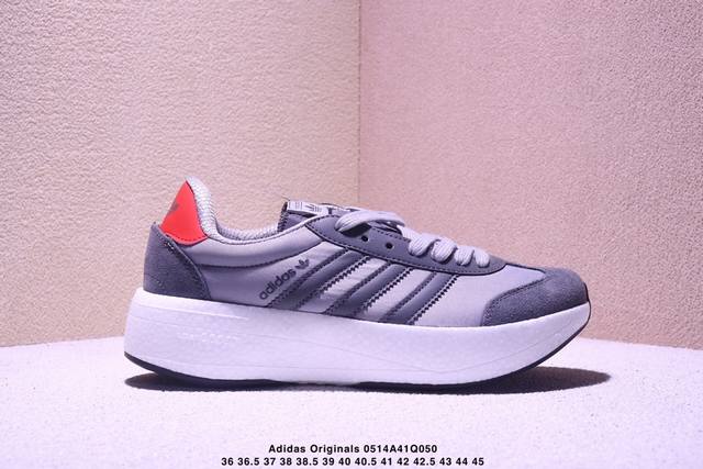 公司级Adidas Originals City Rnr 阿迪达斯 舒适简约 防滑耐磨低帮生活休闲鞋 Xm0514Q050