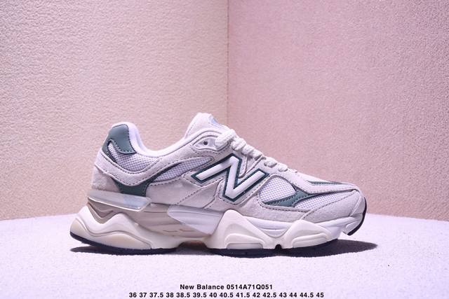 公司级New Balance 公司级版本 Nb9060 联名款 复古休闲运动慢跑鞋 鞋款灵感源自设计师本人对夏日的怀日回忆。鞋面大身由空间双格及磨砂鞋面拼接而生