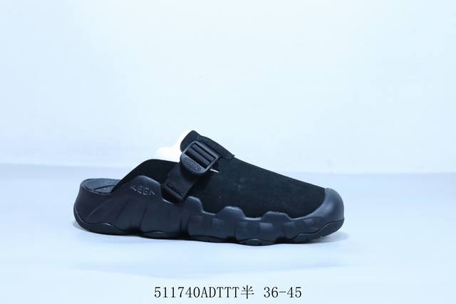 keen Uneek Flat-M 平底半托编织弹力穿搭涉水休闲户外凉鞋 货号 1030766 511740Adttt半 36-45
