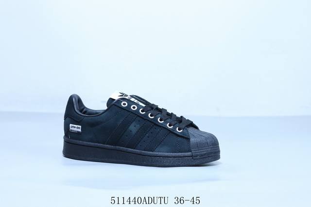 阿迪达斯Adidas三叶草 Originals Superstar 贝壳头系列低帮经典百搭休闲运动板鞋 货号 J P9980 511440Adutu 36-45