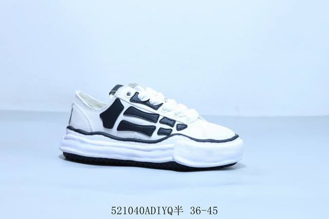 amiri 21Ss Skel-Top 骨头低帮 变形溶解雪糕底高帮休闲百搭帆 5 40Adiyq半 36-45