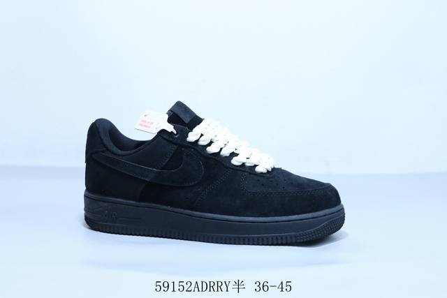 耐克 Nike Air Force 1 Af1耐克 低帮 空军一号休闲板鞋 粗鞋带 货号 Cw2288-001 59152Adrry半 36-45