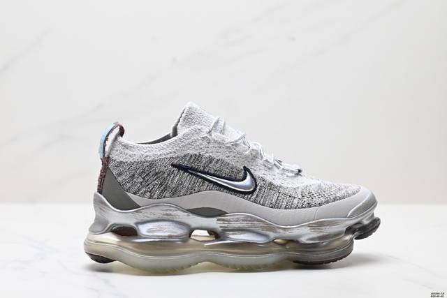 公司级耐克Nike Air Max Scorpion Flyknit”Phantom Black Light Cream“天蝎座系列2025款超级大气垫系列 前