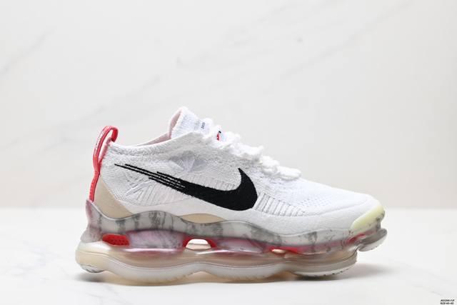 公司级耐克Nike Air Max Scorpion Flyknit”Phantom Black Light Cream“天蝎座系列2025款超级大气垫系列 前