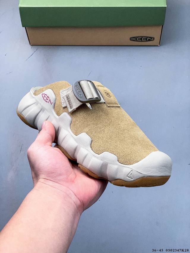 keen Hyperport Clog Leather 包脚半拖鞋休闲鞋 0502347K28