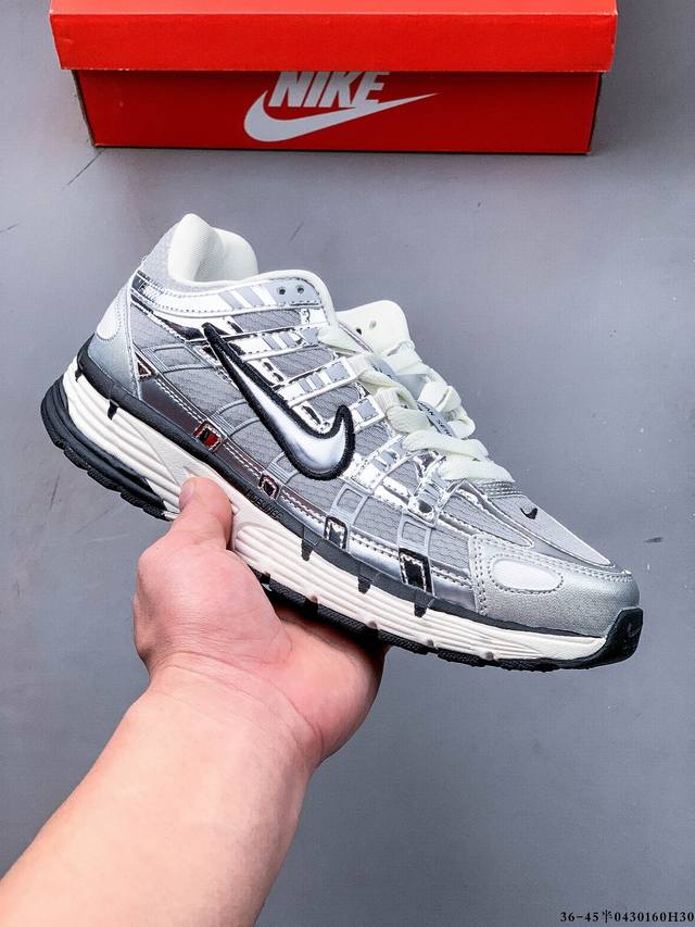 nike W P-6000 逐梦太空系列复老古爹风闲休运动舒适跑鞋 0430160H30