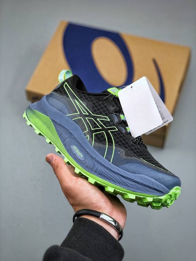 asics Gel-Trabuco Max3 复古亚瑟士透气休闲鞋缓震男子耐磨跑步鞋 鞋面采用无缝线鞋面 贴合脚型 穿着舒适中底360°环绕式Gl 提供良好的缓
