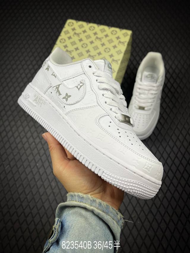 b 公司级Nike Air Force 1‘07 原楦头原纸板 打造纯正低帮空军版型 专注外贸渠道 全掌内置蜂窝气垫 原盒配件 原厂中底钢印、拉帮完美 货号:Y
