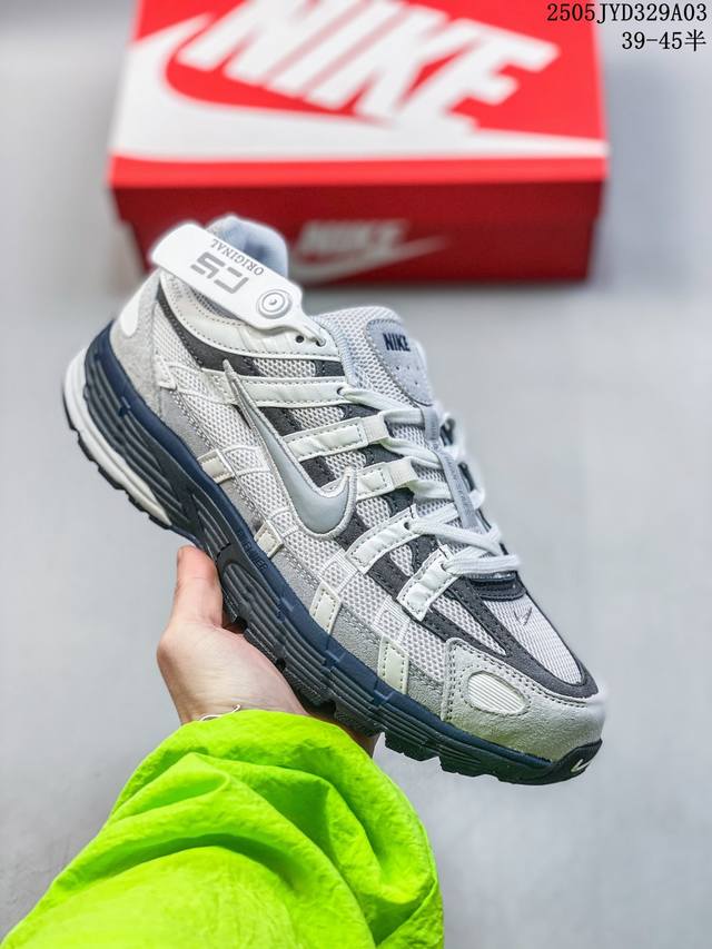 耐克 Nike 休闲运动鞋P-6000Premium 轻便舒适透气防滑缓震耐磨跑步鞋。P-6000 是一款植根于 0 年代风格的混合款式，让人想起去年再次流行的