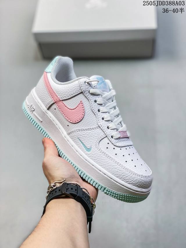 公司级带半码 海外限量发售！公司级Nike Air Force 1 '07 Low 空军一号 低帮 运动鞋 休闲鞋 折边针车 工艺难度大 原楦头原纸板 原装鞋盒