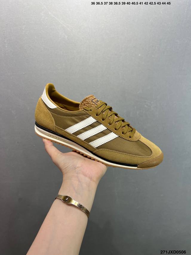 公司级阿迪达斯Adidas Sl 72 Rtn三叶草复古休闲跑步鞋休闲运动鞋 货号:Id1031 尺码:36 36.5 37 38 38.5 39 40 40.