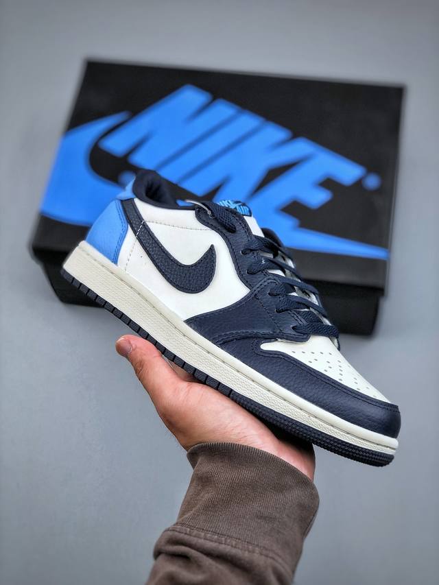 air Jordan 1 Retro Low 黑曜石官方同步新色 原装级产物拒绝公底 立体鞋型 细节完美 高清洁度 购置公司同步原材料 原汁原味 忠于原版货号：