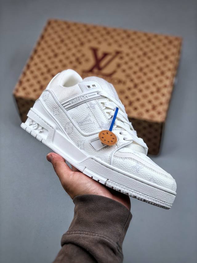 tyler X Louis Vuitton 路易威登 Lv Trainer 联名款 低帮休闲板鞋 海淘代购同渠道品质 高端零售 外贸充正专供 原版购入开发 Zp
