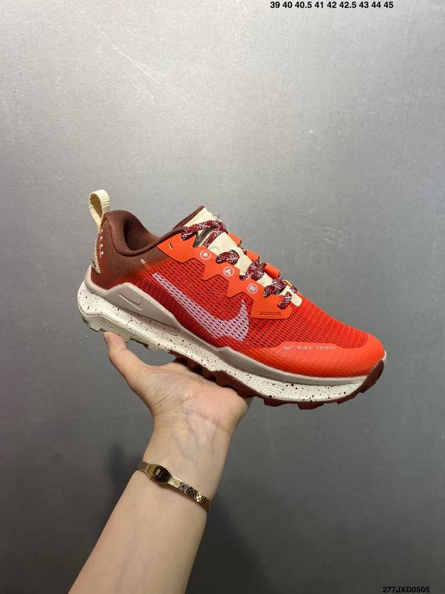 公司级Nike React Wildhorse 8 Trail Running Low飞野马8代越野户外避震缓冲休闲运动慢跑鞋 货号：Dr2686 012 尺码