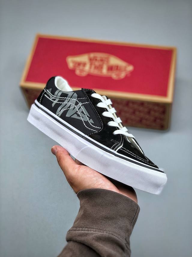 vans 范斯 Sk8-Low 经典款 低帮 黑白 休闲板鞋帆布鞋 Vn0A4Uuk6Bt 工艺：硫化1:1 重量1:1、真标、原钢印、材质标、鞋型标、合格证