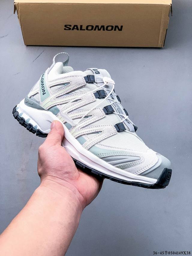 salomon Xa Pro 3D Adv 萨洛蒙 户外越野跑鞋 鞋面采用Sensifit贴合技术 全方位贴合包裹脚型 鞋跟部鞋底牵引设计 提供强大的抓地性能