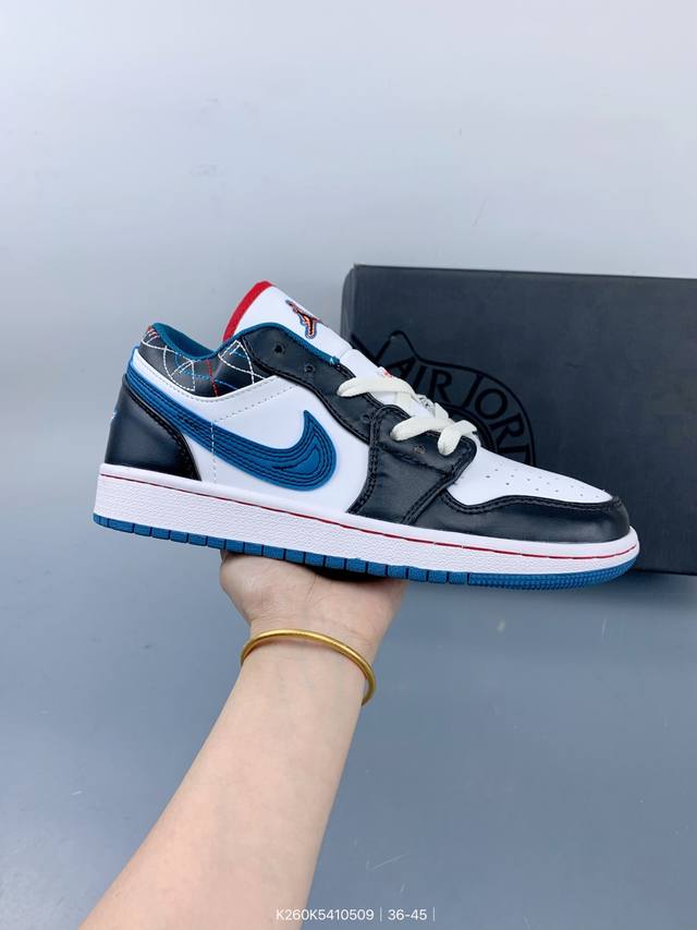耐克Nike Air Jordan 1 Low Aj1乔丹一代低帮经典复古文化休闲运动篮球鞋 Size：如图 编码：K260K5410509