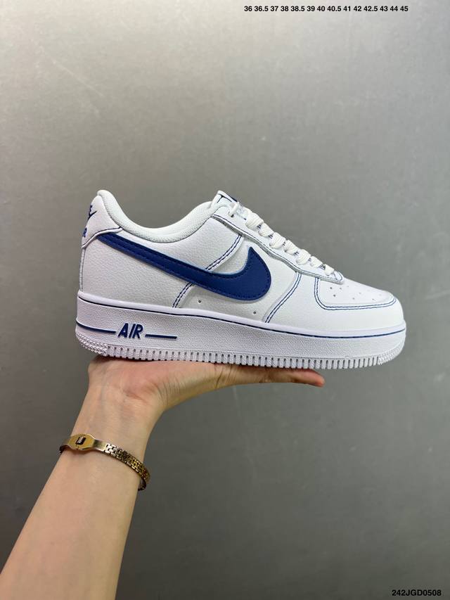 nike Air Force 1 ‘07 Low 空军一号 低帮 运动鞋 休闲鞋 折边针车 工艺难度大 原楦头原纸板 原装鞋盒 定制五金配件 内置全掌气垫 原厂