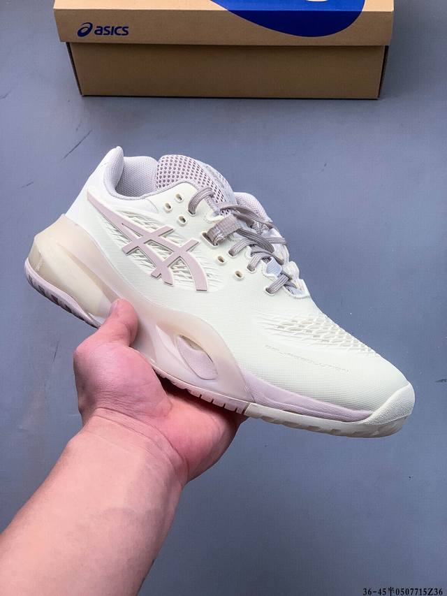 亚瑟士Asics Gel-Resolution X 亚瑟士运动休闲透气专业跑鞋 轻量舒适透气材质 全滴塑鞋面中底3D可视Gel缓震胶效果 升级Flytefoam