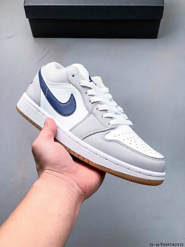 二层真标！耐克Nike Air Jordan Low 1 乔1低帮经典休闲板鞋 0507182Y22