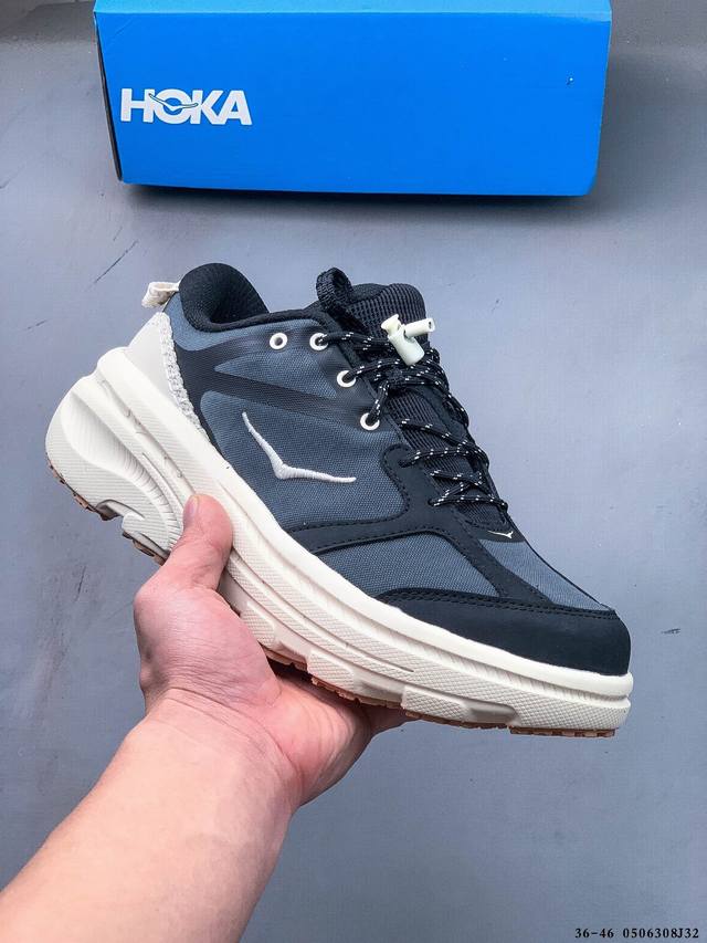 hoka One One Bondi B3 邦代 B3 低帮 黑色 男女同款 防滑耐磨低邦跑步鞋 始终致力于为所有跑者提供更新、更好的跑步装备。相比常规跑鞋，H