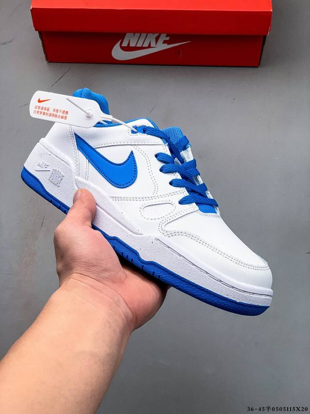 公司级！耐克Nike Full Force Low 低帮复古百搭休闲运动板鞋！以Nikeair Force Iii 为灵感继承了前辈的优良基因，Full For