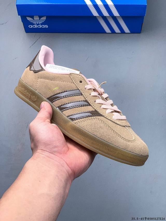 真标半码！阿迪达斯Adidas Gazelle 低帮复古百搭休闲运动板鞋 0505127J24
