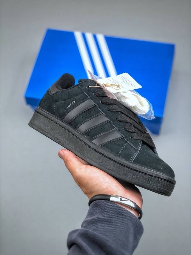 adidas Originals Campus 00S 学院系列面包风经典复古低帮百搭休闲运动板鞋 货号：If8768 尺码：36-45 半