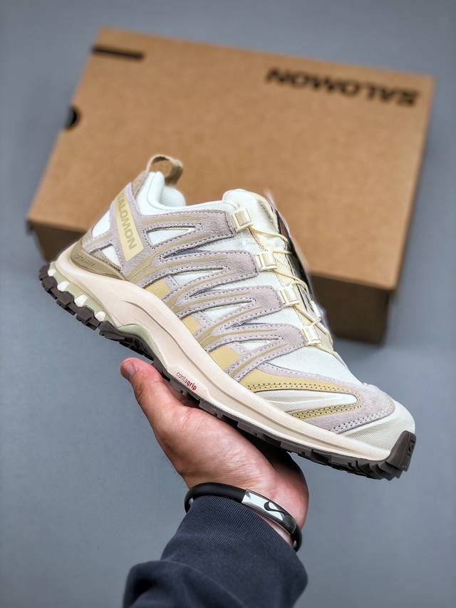 salomon Xa Pro 3D 萨洛蒙户外越野跑鞋 472434 28 #鞋面采用Sensifit贴合技术 全方位贴合包裹脚型 鞋跟部鞋底牵引设计 提供强大