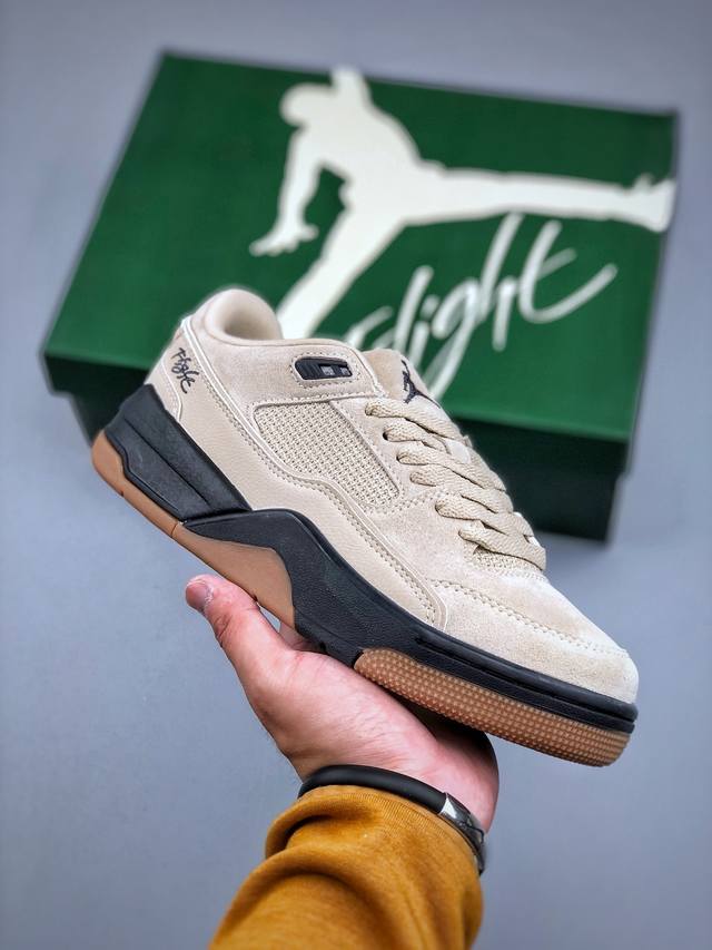 jordan Flight Court 灰黑 公司级出品 极力推荐 Air Jordan Aj4 Retro 原楦原纸板 原厂材料开发 细节把控到位 主供外贸客