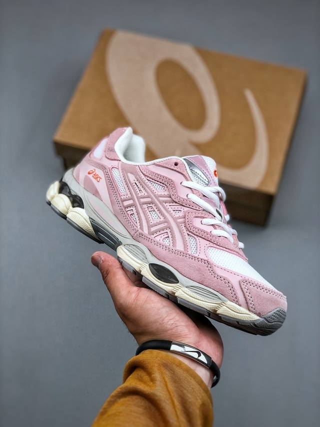 asics 亚瑟士 Gel-Nyc 低帮运动休闲跑步鞋 1203A383-106 尺码：36 37 37.5 38 39 39.5 40 40.5 41.5 4