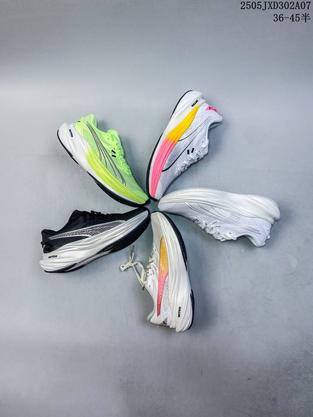 公司级彪马Puma Deviate Ntro 3 舒适防滑耐磨 低帮 休闲跑步鞋 货号:309707 03 尺码:40 40.5 41 42 42.5 43 4