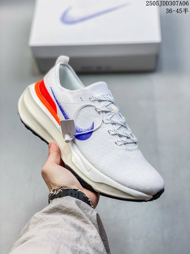 真标 耐克 Nike Zoomx Invincible Run Fk 3 机能风格运动鞋 厚底增高老爹鞋。最新一代的Invincible 第三代来了！首先鞋面采
