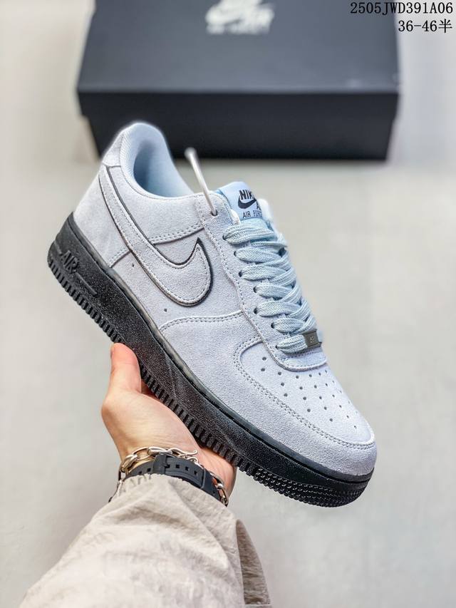 公司级带半码 海外限量发售！公司级Nike Air Force 1 '07 Low 空军一号 低帮 运动鞋 休闲鞋 折边针车 工艺难度大 原楦头原纸板 原装鞋盒