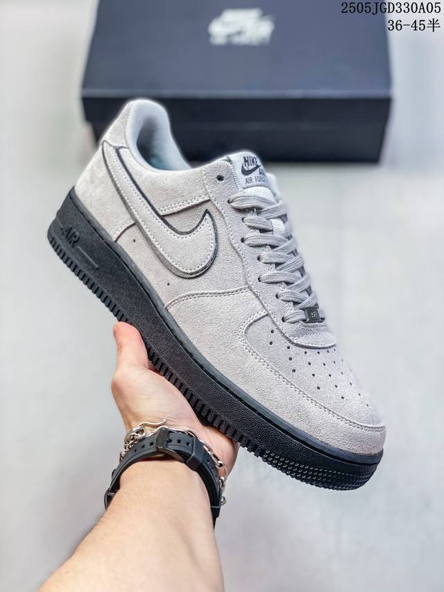 公司级带半码 海外限量发售！公司级Nike Air Force 1 '07 Low 空军一号 低帮 运动鞋 休闲鞋 折边针车 工艺难度大 原楦头原纸板 原装鞋盒