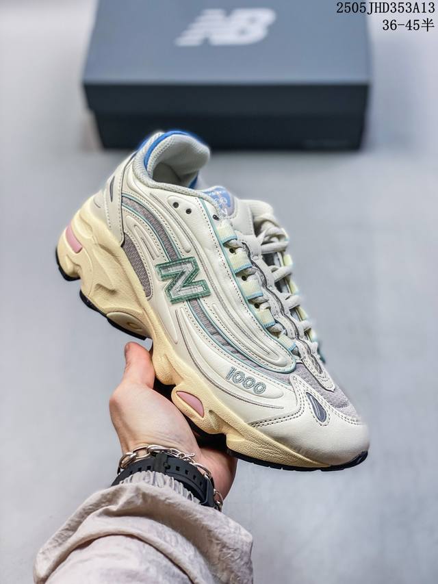 新百伦New Balance 0 系列低帮复古老爹风休闲运动跑步鞋 New Balance 在不同配色上其鞋面材质呈现不同感觉，无论是运动风抑或是高级质感，都让