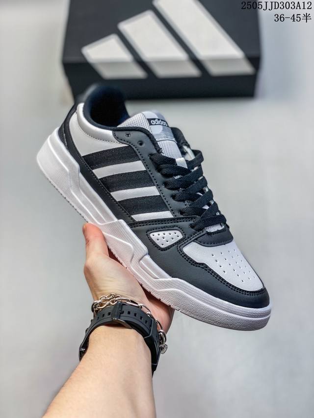 真标带半码 Adidas阿迪达斯官方男女板鞋新款Liteballer低帮运动休闲鞋Js3419 尺码：见图 编码：05Jjd303A12