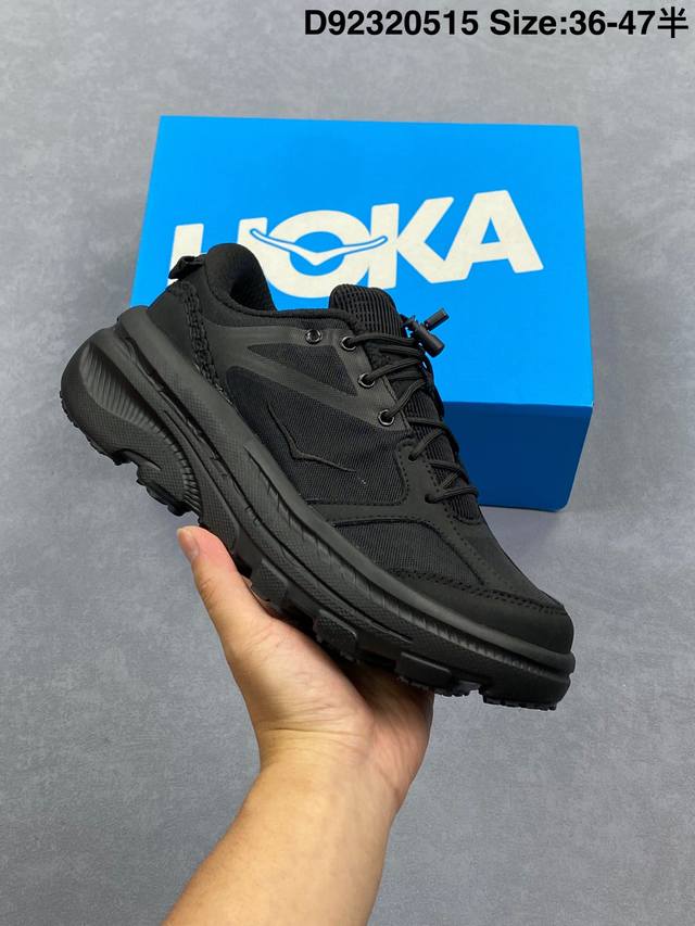 公司级Hoka One One Bondi B3 复古舒适防滑耐磨 低帮 山地户外跑步鞋 货号:1155351 尺码:36 36.5 37.5 38 38.5