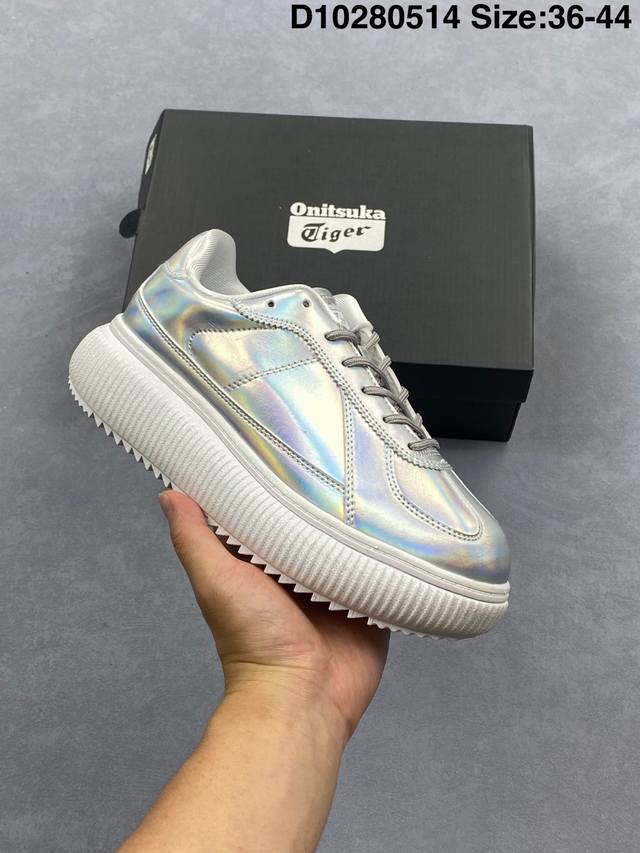 onitsuka Tiger鬼塚虎 Mexico 66 Driving 舒适 防滑耐磨 低帮 生活休闲鞋 男女同款 货号：1183C306-143 尺码：如图