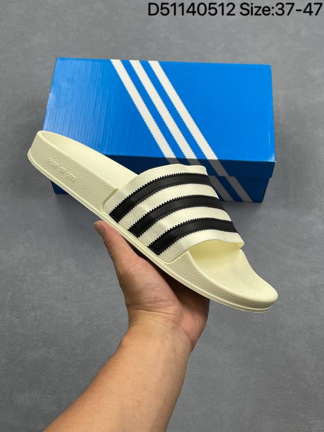 adidas Originals Adilette Slide 50Th Anniversary X Fog Fear Of Go D洛杉矶街头奢牌联乘-敬畏上