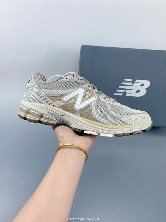 new Balance 860 V2 千禧风 春夏 舒适 百搭防滑耐磨 低帮跑步鞋 Size：如图 编码：K630K0710514